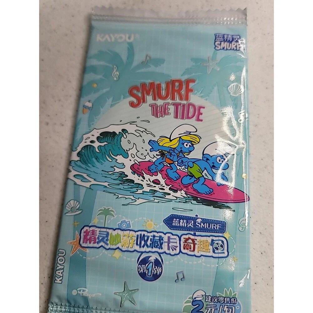 2025 Kayou The Smurfs Collection Trading Card 1 Pack Sealed
